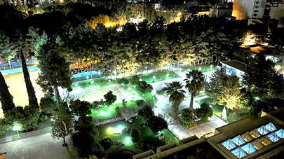 نمای هتل هما شیراز